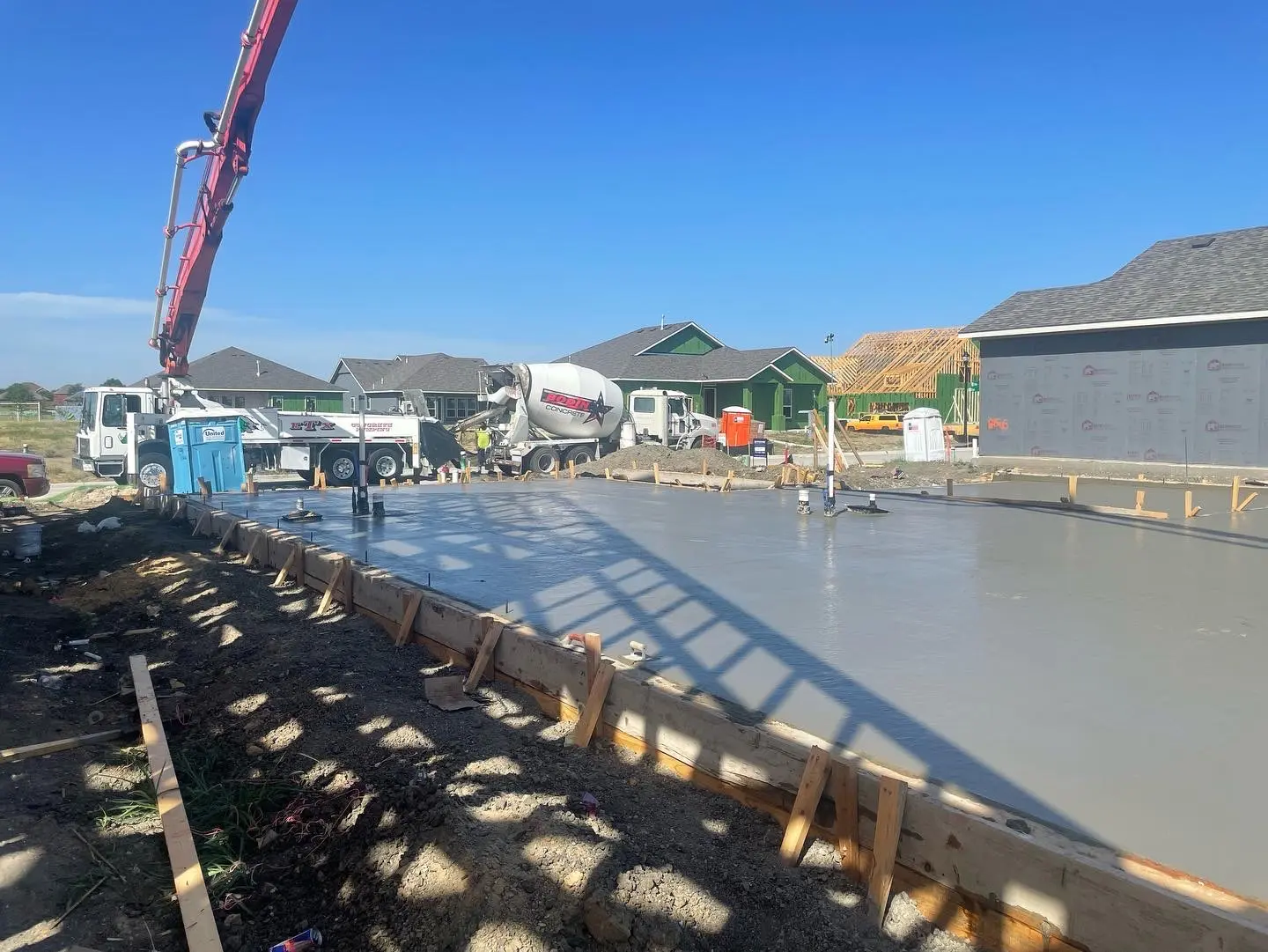 Concrete foundation and flatwork project by Trinity Construction Services (1)