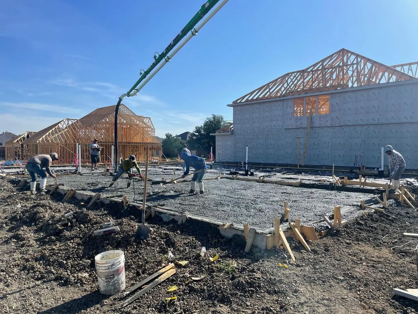 Concrete foundation and flatwork project by Trinity Construction Services (4)